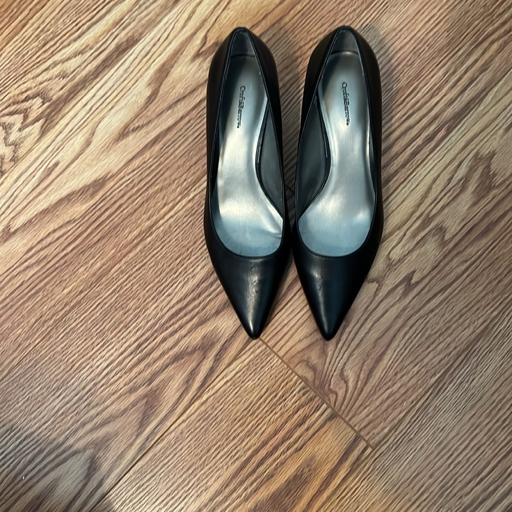 Croft & Barrow Black High Heels Size 9 Medium with 2 1/2“ Heels Sold by Kohl’s